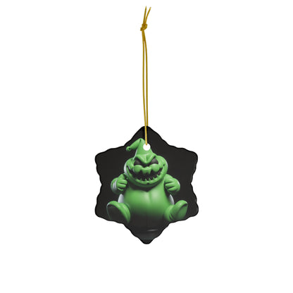 Nightmare Before Christmas Oogie Boogie Ceramic Christmas Ornament