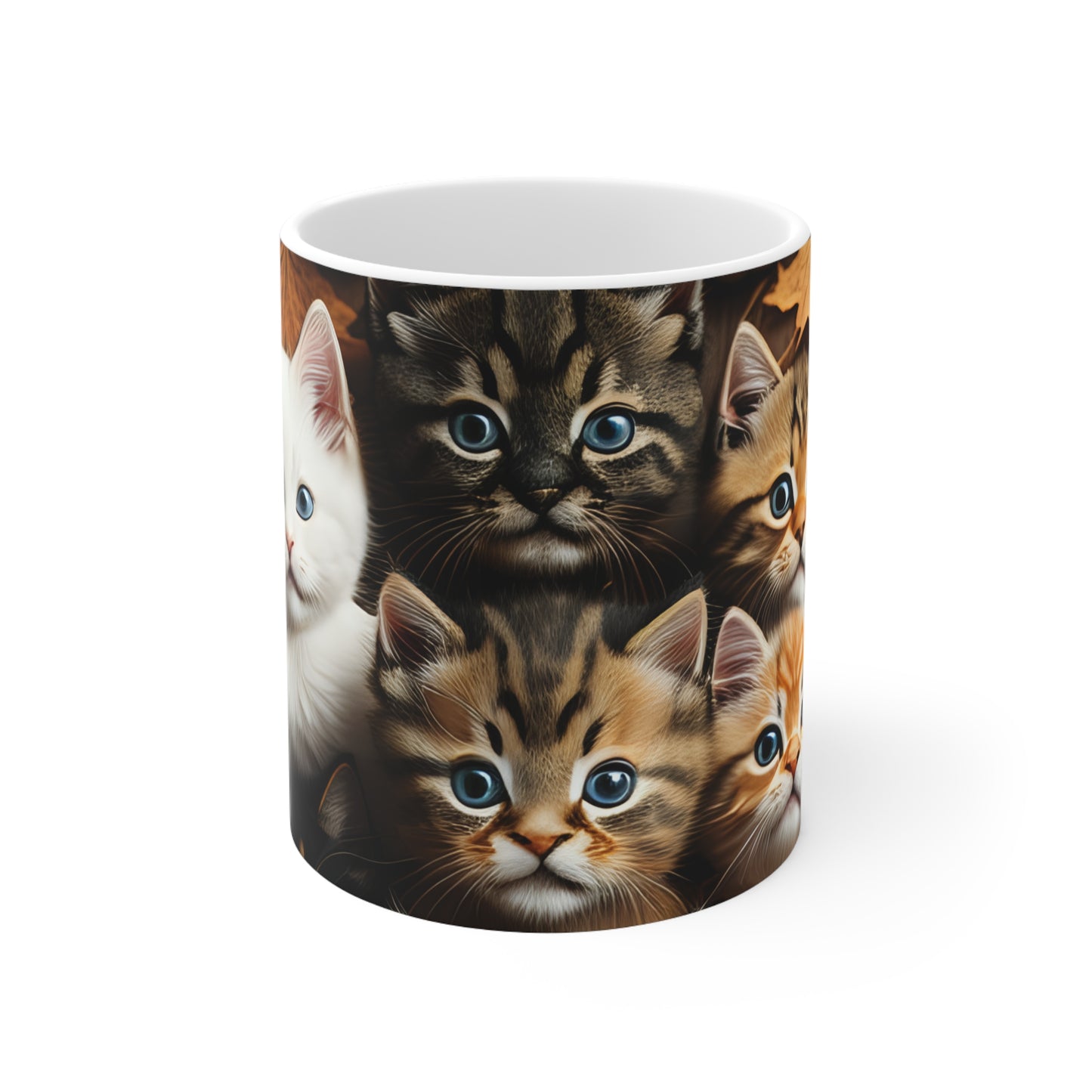 Kittens of Fall 11oz Mug