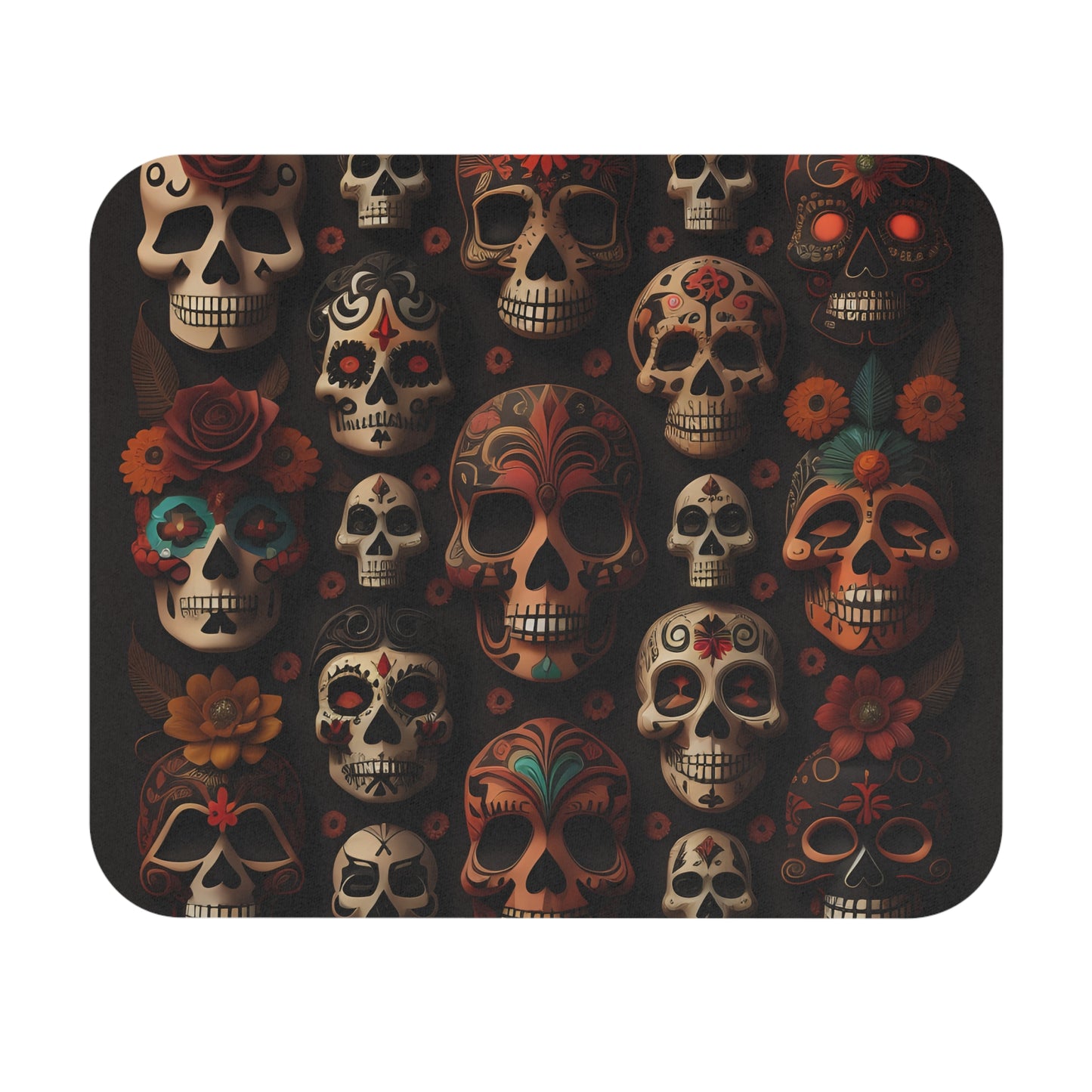 Dia de los Muertos Skulls Mouse Pad