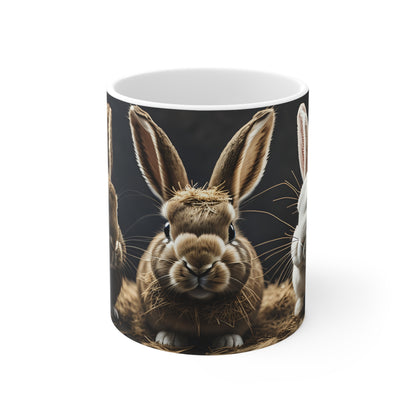 Bunny Trio 11oz Mug