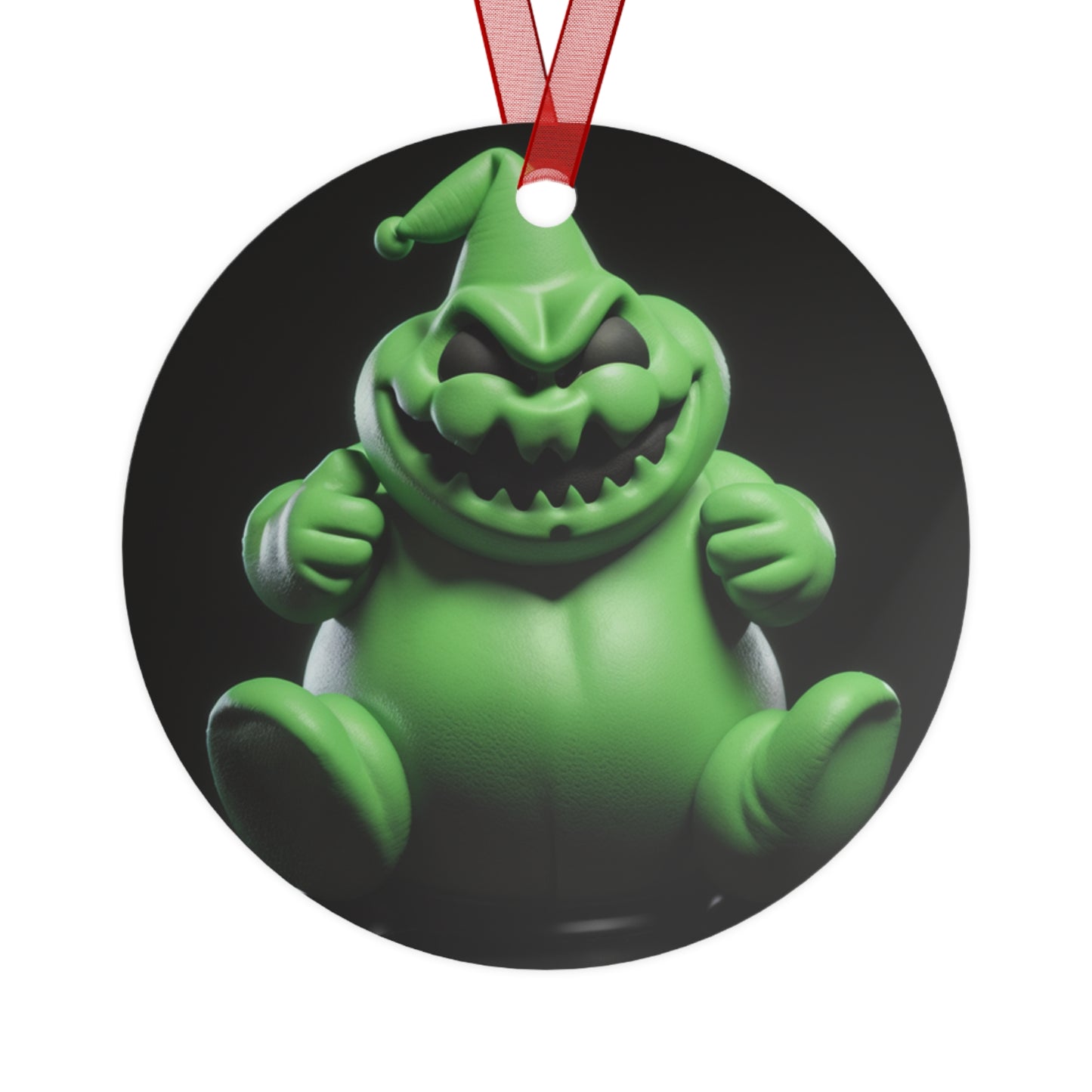 Nightmare Before Christmas Oogie Boogie Metal Christmas Ornament