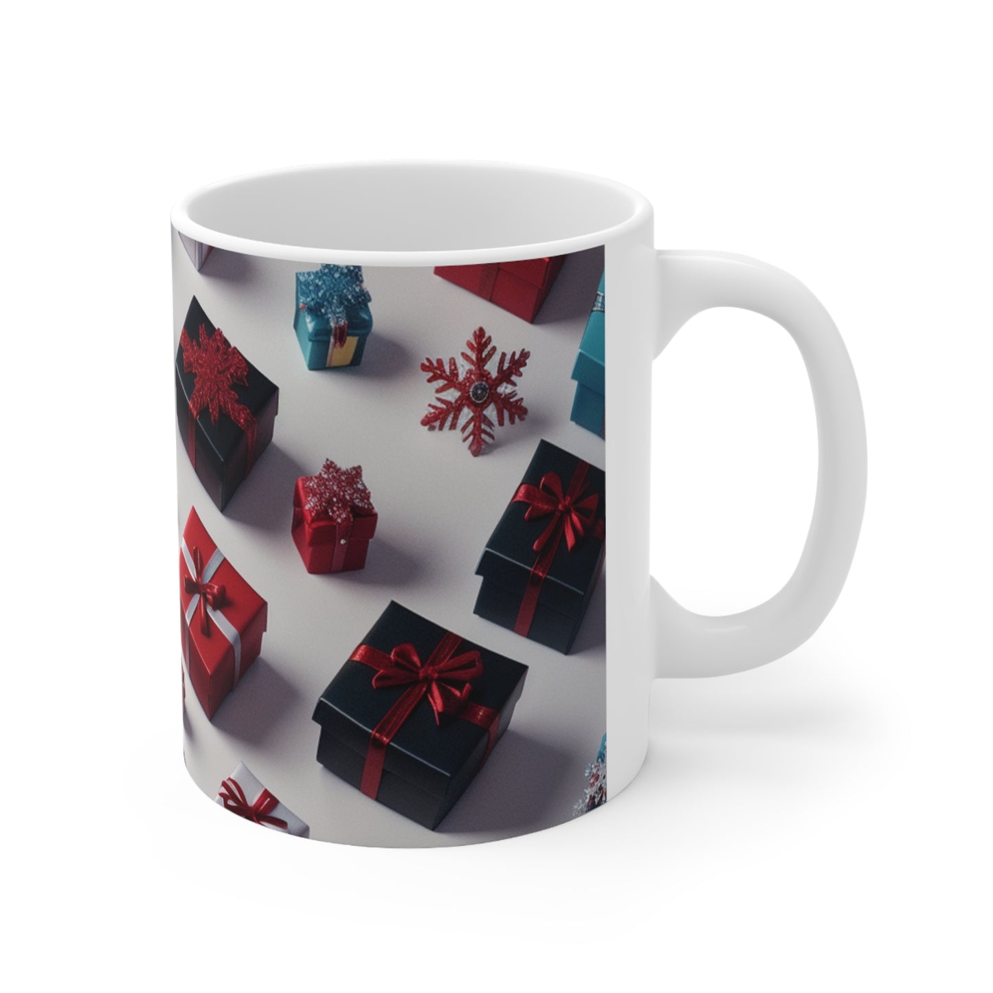 Christmas Gift Box 11oz Mug