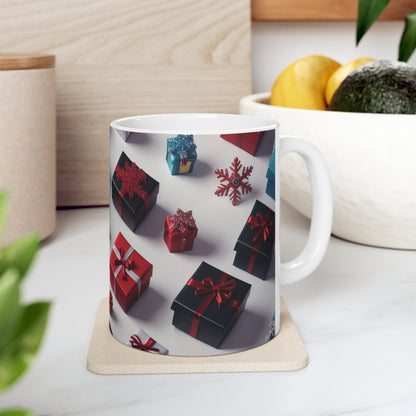 Christmas Gift Box 11oz Mug