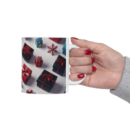 Christmas Gift Box 11oz Mug