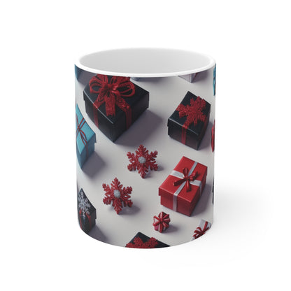 Christmas Gift Box 11oz Mug