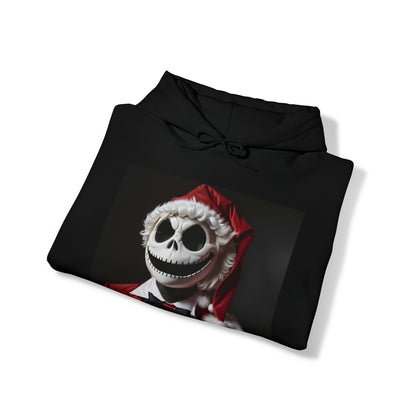 Nightmare Before Christmas Jack Skellington in Santa Hat Hoodie