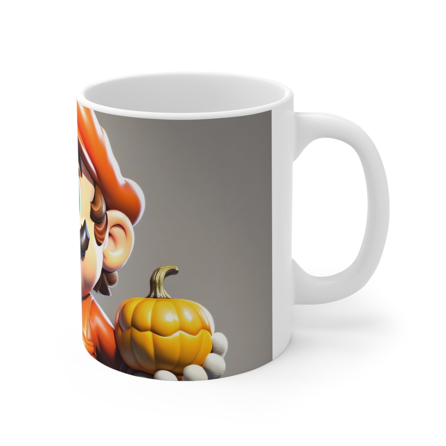 Mario Celebrating Halloween 11oz Mug