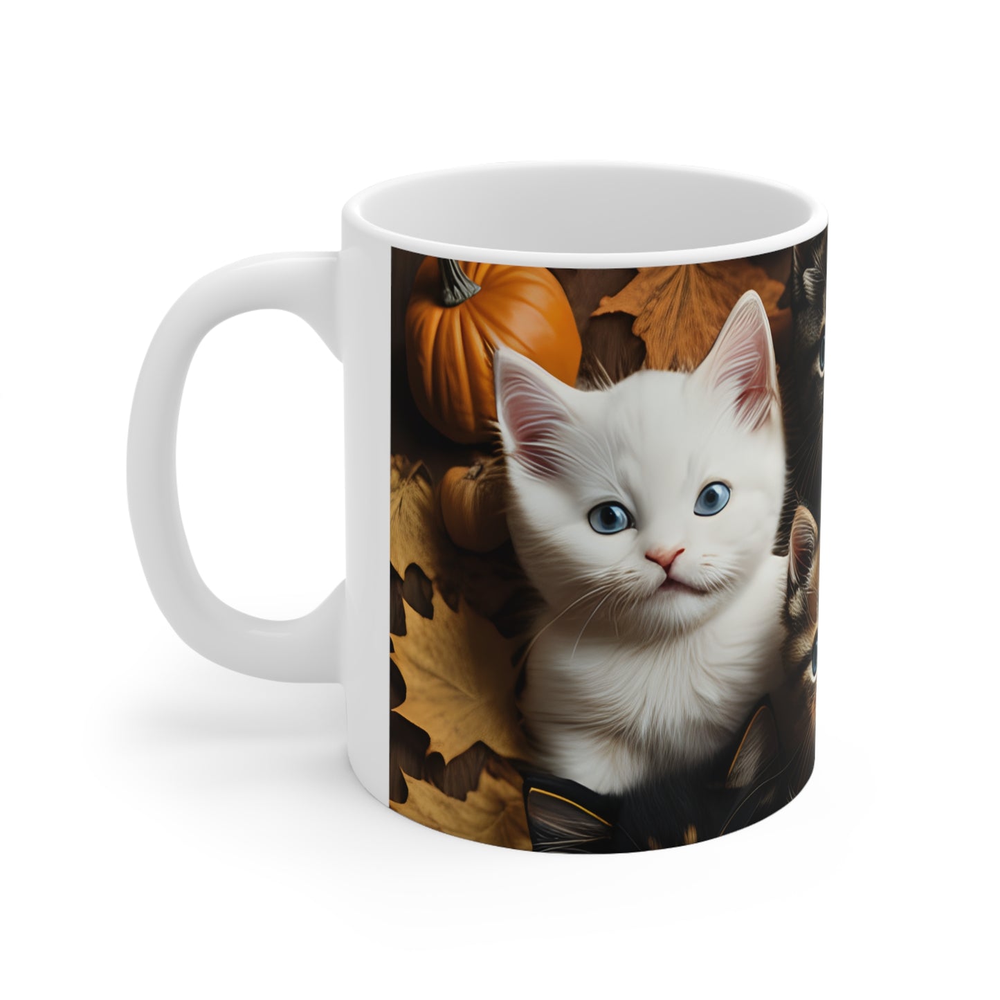 Kittens of Fall 11oz Mug