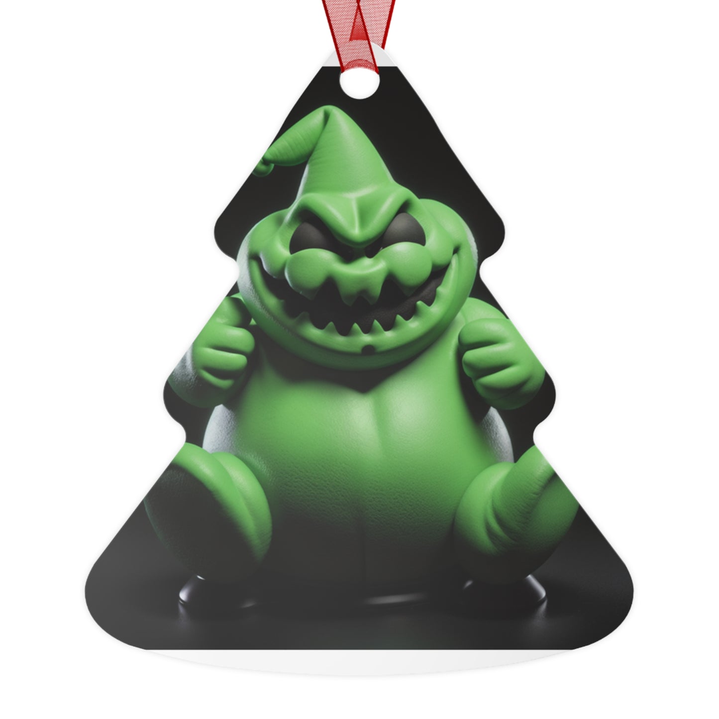 Nightmare Before Christmas Oogie Boogie Metal Christmas Ornament