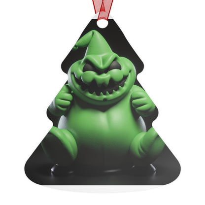 Nightmare Before Christmas Oogie Boogie Metal Christmas Ornament