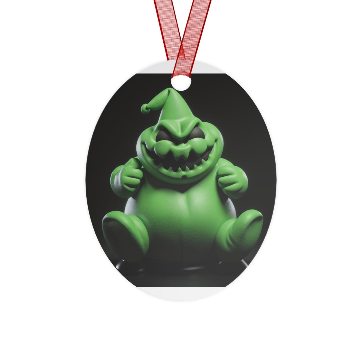 Nightmare Before Christmas Oogie Boogie Metal Christmas Ornament