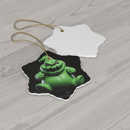 Nightmare Before Christmas Oogie Boogie Ceramic Christmas Ornament