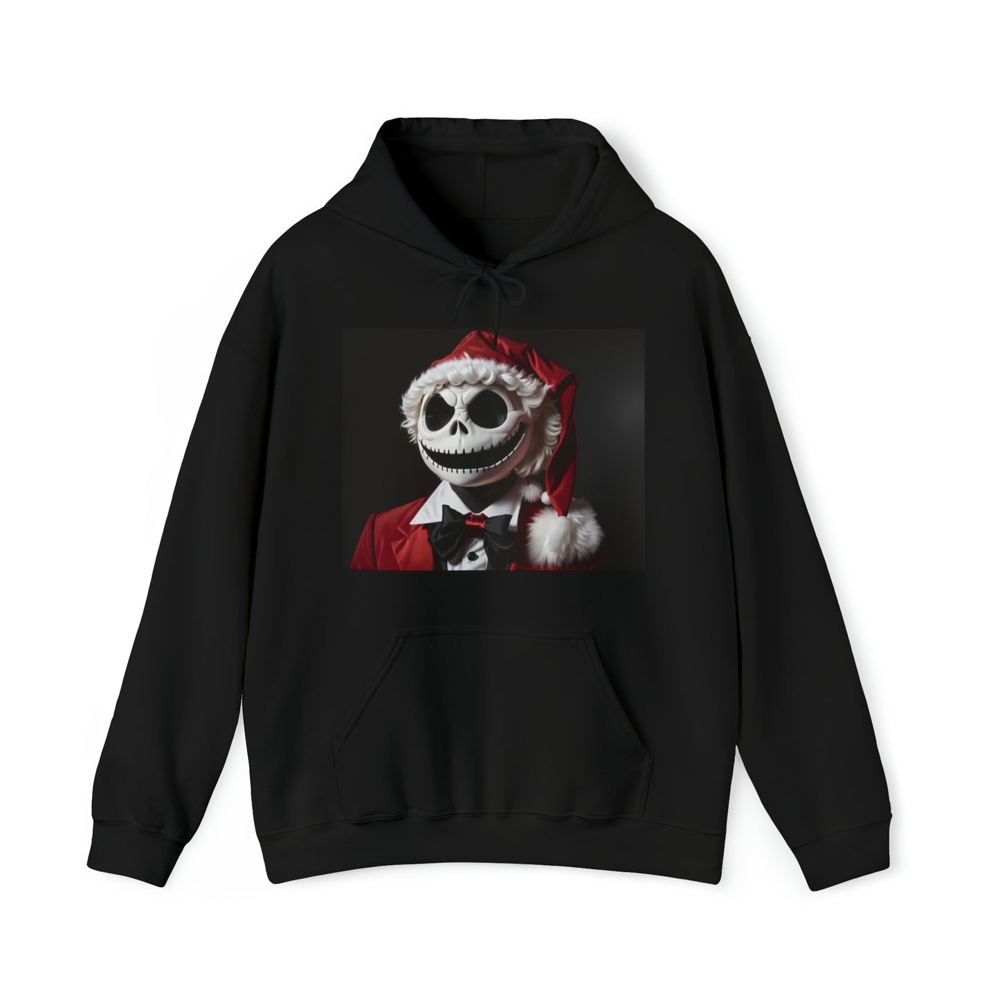 Nightmare Before Christmas Jack Skellington in Santa Hat Hoodie