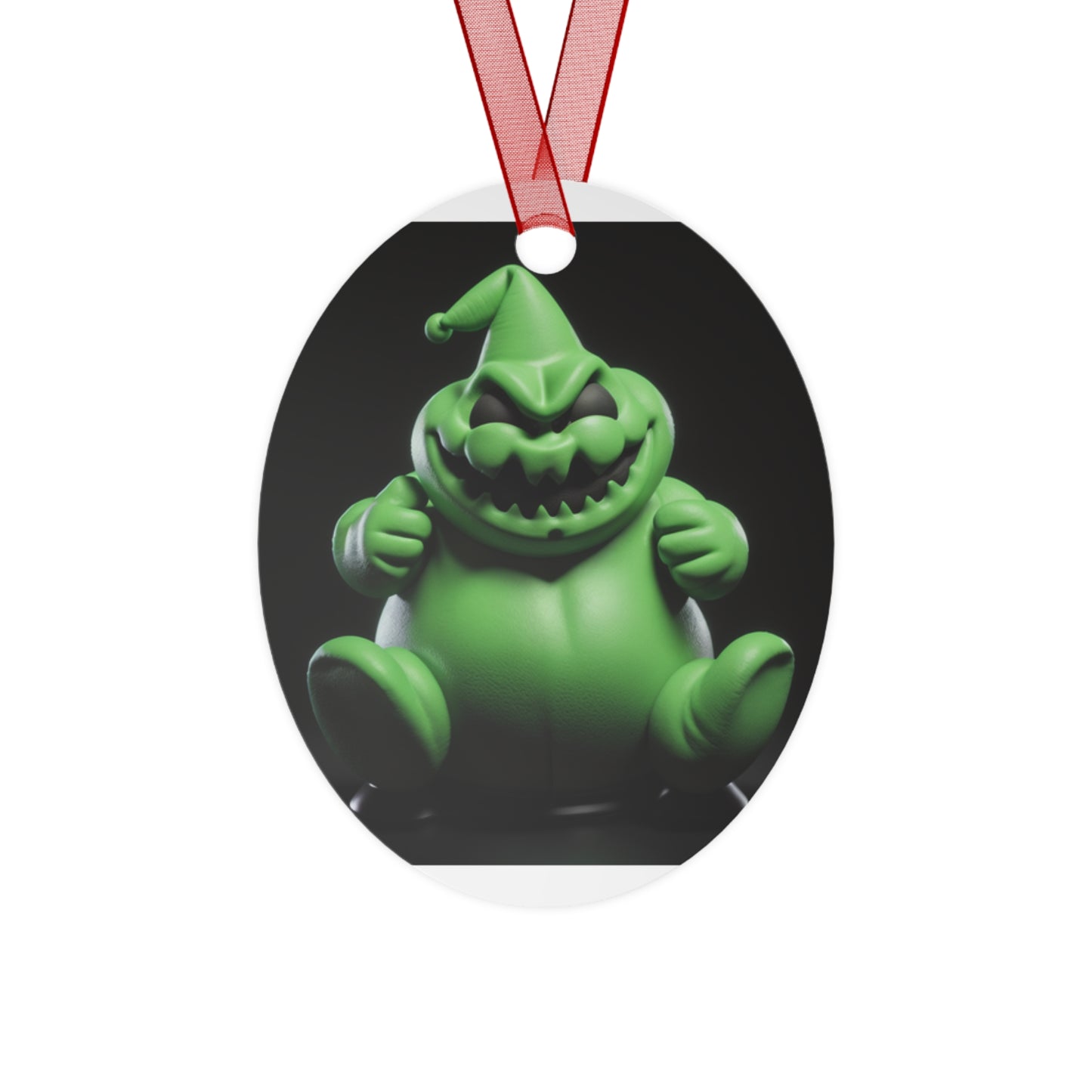 Nightmare Before Christmas Oogie Boogie Metal Christmas Ornament