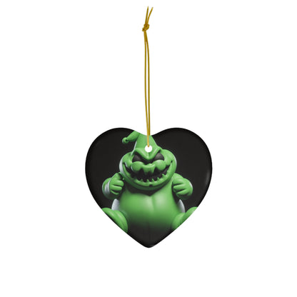 Nightmare Before Christmas Oogie Boogie Ceramic Christmas Ornament