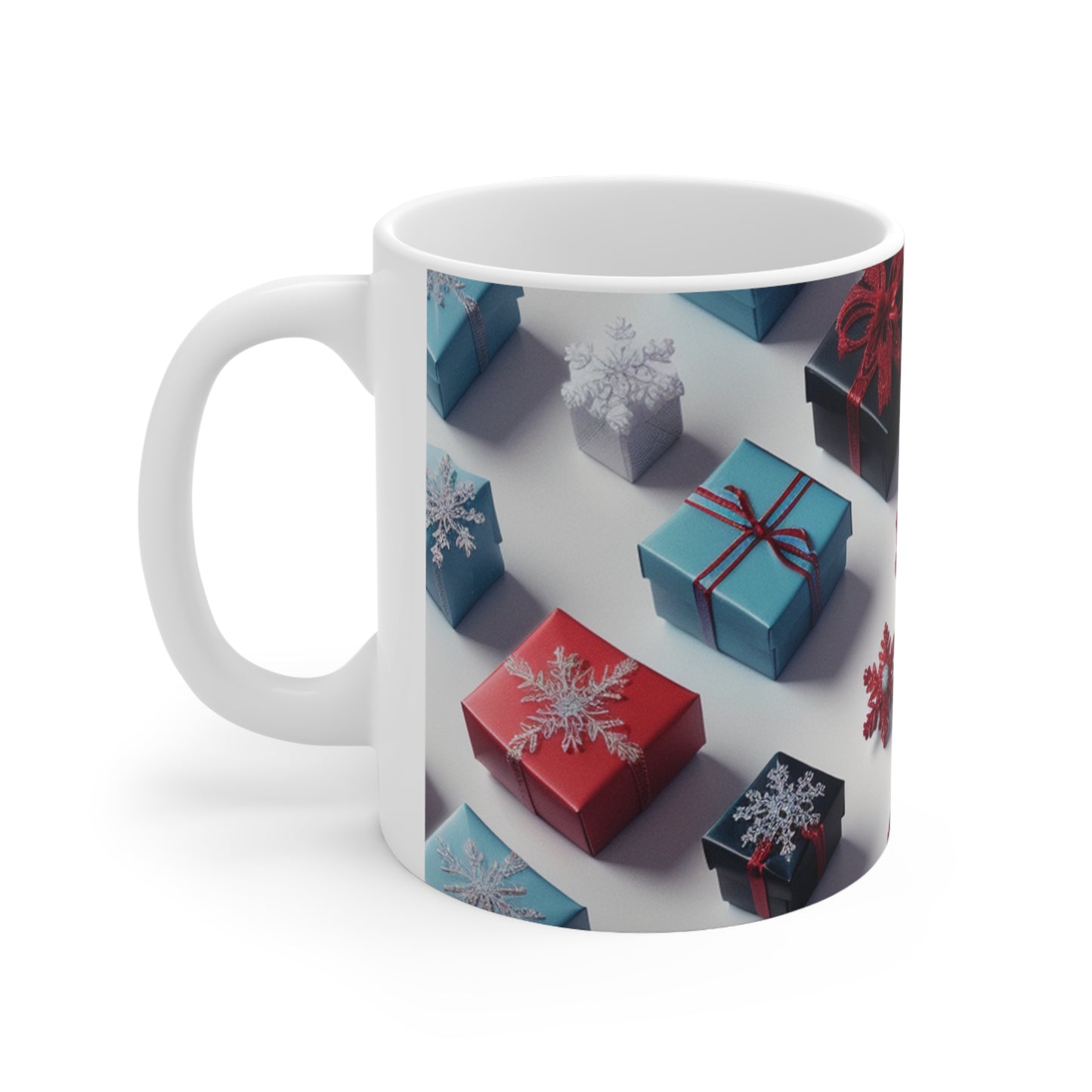 Christmas Gift Box 11oz Mug